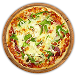 Cheese & Pepper Pizza 