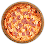 Cheese & Ham Pizza  10" 